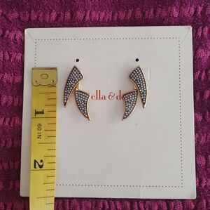 Stella & Dot Pave Horn Ear Jackets